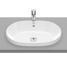 GAP умывальник 55*39см, встроенный, овальный, без отверстия под смеситель, ROCA (A3270Y5000)