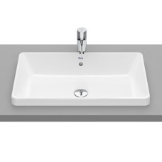 GAP умывальник 60*37см, встроенный, прямоугольный, без отверстия под смеситель, ROCA (A3270Y8000)