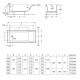 Ванна акрилова ROCA EASY A248622000, ROCA (A248622000)