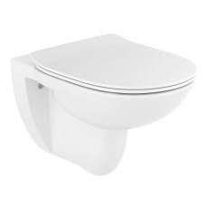 DEBBA Round Rimless унітаз підвісний, з сидінням Slim slow closing, ROCA (A34H992000)