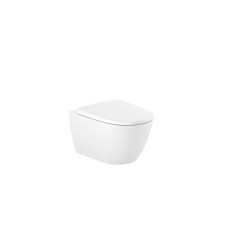 ONA Rimless унiтаз пiдвiсний з сидiнням, slow-closing, ROCA (A34H688000)