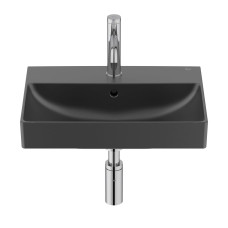 ONA умивальник Compacto 50x36 см, Fineceramic, колір чорний матовий, ROCA (A32768E080)