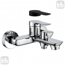 VOLLE набор душевой, DIOS new смеситель для ванны, DIOS гарнитур душевой (15122100+1536.170201), хром, VOLLE