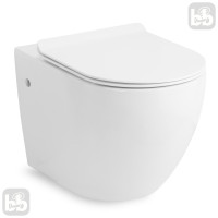 VOLLE AMADEUS унитаз 55,5*36*40см подвесной с сиденье твердое Slim slow-closing, (13-06-055)