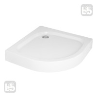 FIESTA піддон 90*90*15см дрібний, напівкруглий, VOLLE (10-22-157tray)