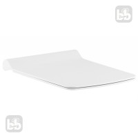LARIOS сидіння для унітазу тверде Slim slow-closing, VOLLE (13-27-084)