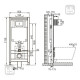 Набор инсталляционный: SOLO Rimless унитаз подвесной, сиденье твердое Slim slow-closing 51*35,5*33 см, 141515 VOLLE MASTER, VOLLE