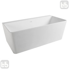 Ванна пристінна окремостояча кам`яна Solid surface 1650 * 800 * 590мм, VOLLE