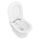 FIESTA RIM унітаз 51*36*40см підвісний без обідка, сидіння тверде Slim slow-closing, VOLLE (13-77-034)