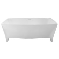 VOLLE Ванна 170*80*54см окремостояча на ніжках кам`яна, (12-22-178)