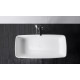 Ванна окремо стояча кам`яна Solid surface 1680 * 800 * 530mm, VOLLE (12-40-034)