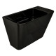 TEO black умывальник 50*28*35см моноблок подвесной, VOLLE (13-88-601black)