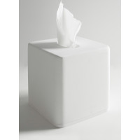 Коробочка для серветок 132 * 132 * 132мм кам'яна Solid surface, VOLLE (18-40-130)