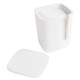 Коробочка для спонжиков 70*70*105мм каменная Solid surface, VOLLE (18-40-209)
