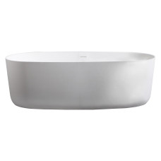 Ванна окремо стояча кам`яна Solid surface 1680 * 800 * 530mm, VOLLE (12-40-036)