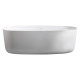 Ванна окремо стояча кам'яна Solid surface 1680 * 800 * 530мм, VOLLE (12-40-036)