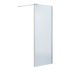 Стінка Walk-In 90*190см, прозоре скло 8мм + профіль стіновий 1900мм для Walk-IN + тримач скла (D) 1000мм, VOLLE (18-08-90+01-01+05D-100)