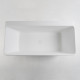Ванна пристінна окремостояча кам`яна Solid surface 1650 * 800 * 590мм, VOLLE (12-40-051)