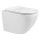 AMADEUS M унітаз 48*37*37см підвісний Rimless, сидіння тверде Slim slow-closing, VOLLE (13-06-055M)