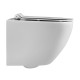AMADEUS M унітаз 48*37*37см підвісний Rimless, сидіння тверде Slim slow-closing, VOLLE (13-06-055M)