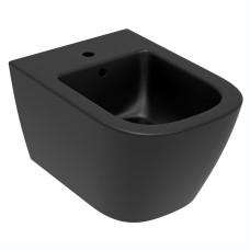 SOLO біде підвісне 53,5*36*29 см, колір чорний мат, VOLLE (13-55-112Black)