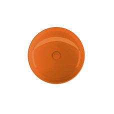 VOLLE умивальник круглий 43*43*10,5 см, помаранчевий, VOLLE (13-40-455Orange)