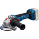 Акумуляторна кутова шліфмашина Bosch GWS 18V-11 Professional, без акб та з/п (06019N4100)