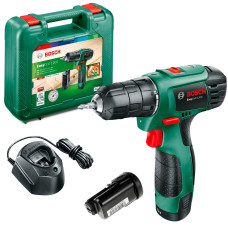 Акумуляторний дриль-шурупокрут Bosch EasyDrill 1200, 2 акб PBA 12 В 1.5 Ah, з/п AL 1110 CV