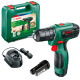 Акумуляторний дриль-шурупокрут Bosch EasyDrill 1200, 2 акб PBA 12 В 1.5 Ah, з/п AL 1110 CV