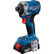 Акумуляторний ударний гайковерт Bosch GDR 18V-215 Professional, без акб та з/п, у кейсі L-BOXX 136 (06019N2000)