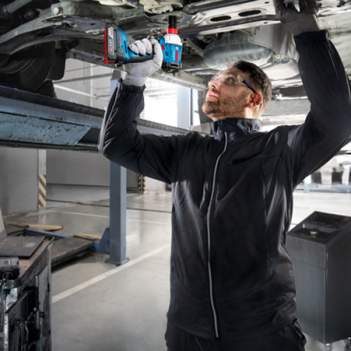 Акумуляторний ударний гайковерт Bosch GDX 18V-285 Professional, без акб та з/п у L-BOXX (06019N2100)