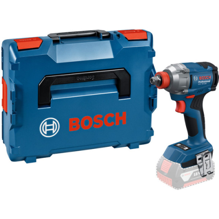 Акумуляторний ударний гайковерт Bosch GDX 18V-285 Professional, без акб та з/п у L-BOXX (06019N2100)