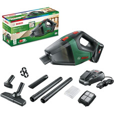 Пилосос акумуляторний Bosch Universal Vac 18, 1 акб PBA 18 V 2.5 Ah W та з/п AL 1830 CV