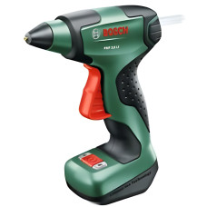 Bosch Пістолет клейовий PKP 3,6 LI, 3.6В, стрижень 7х150мм, 0.3кг (0603264620)