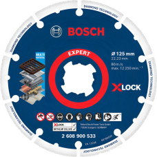 Алмазний диск по металу Bosch X-LOCK Expert Diamond Metal Wheel, 125 мм