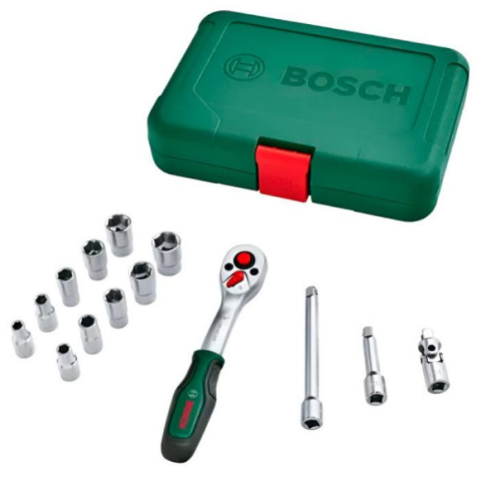 Набор торцевых головок Bosch 1/4