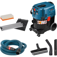 BOSCH Пилосос професійний GAS 35 M AFC, 1380Вт, 254мБар, контейнер 35л, 12.4кг (06019C3100)