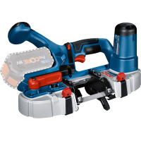 Bosch Пила стрічкова GCB 18V-63, акум., 18В, рез 63.5мм, 3.3кг, Solo (без АКБ та ЗП) (06012A0400)