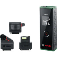Bosch Далекомір лазерний Bosch Zamo SET, 0.15–20м, ±3мм, + 3 адаптера (0603672701)