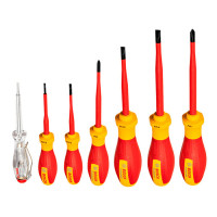Набір викруток Bosch Professional VDE SL/PH з однополюсним індикатором фази, 7 шт (1600A02NF7) (1600A02NF7)