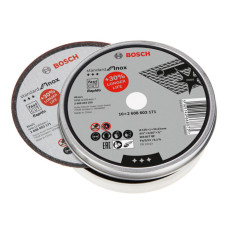 Відрізний диск Bosch Standard for Inox-Rapido 125x22.23x1 мм WA 60 T BF, 10 шт (2608603255) (2608603255)