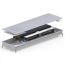 Внутрішньопідлоговий конвектор  Carrera MV Inox 250х1750х65+вент. DC24V (MVI24dc_25/175/6.5)