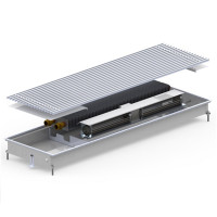 Внутрішньопідлоговий конвектор  Carrera MV Inox 250х1000х65+вент. DC24V (MVI24dc_25/100/6.5)