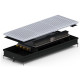Внутрішньопідлоговий конвектор  Carrera SV2 Black 400х2750х120+вент. DC24V (SV2B24dc_40/275/12)