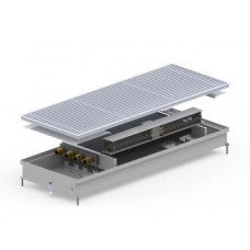 Внутрішньопідлоговий конвектор  Carrera SV2 Inox 380х1250х90+вент. DC24V (SV2I24dc_38/125/09)