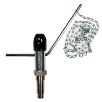 Giacomini Регулятор тяги, для твердопаливних котлів, розмір 3/4 