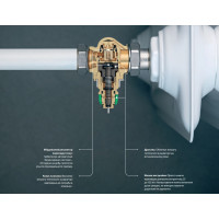 Danfoss Клапан динамічний RA-DV, DN 15, осьовий (013G7710)