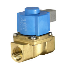Електромагнітний клапан, EV225B, Функція: НЗ, G, 1, 6.000 м³/год, PTFE 032U380702 Danfoss 