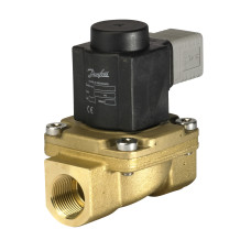 Електромагнітний клапан, EV225B, Функція: НЗ, G, 3/4, 5.000 м³/год, PTFE 032U380616 Danfoss 