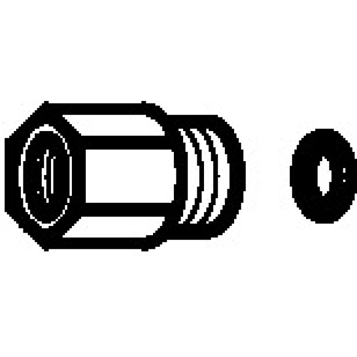 Комплектуючі до перемикачів, Перехідник з G3/8 на G1/2A. 017-421966 Danfoss 